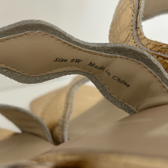 Dolce Vita Gold Sandals - Picture 5 of 7